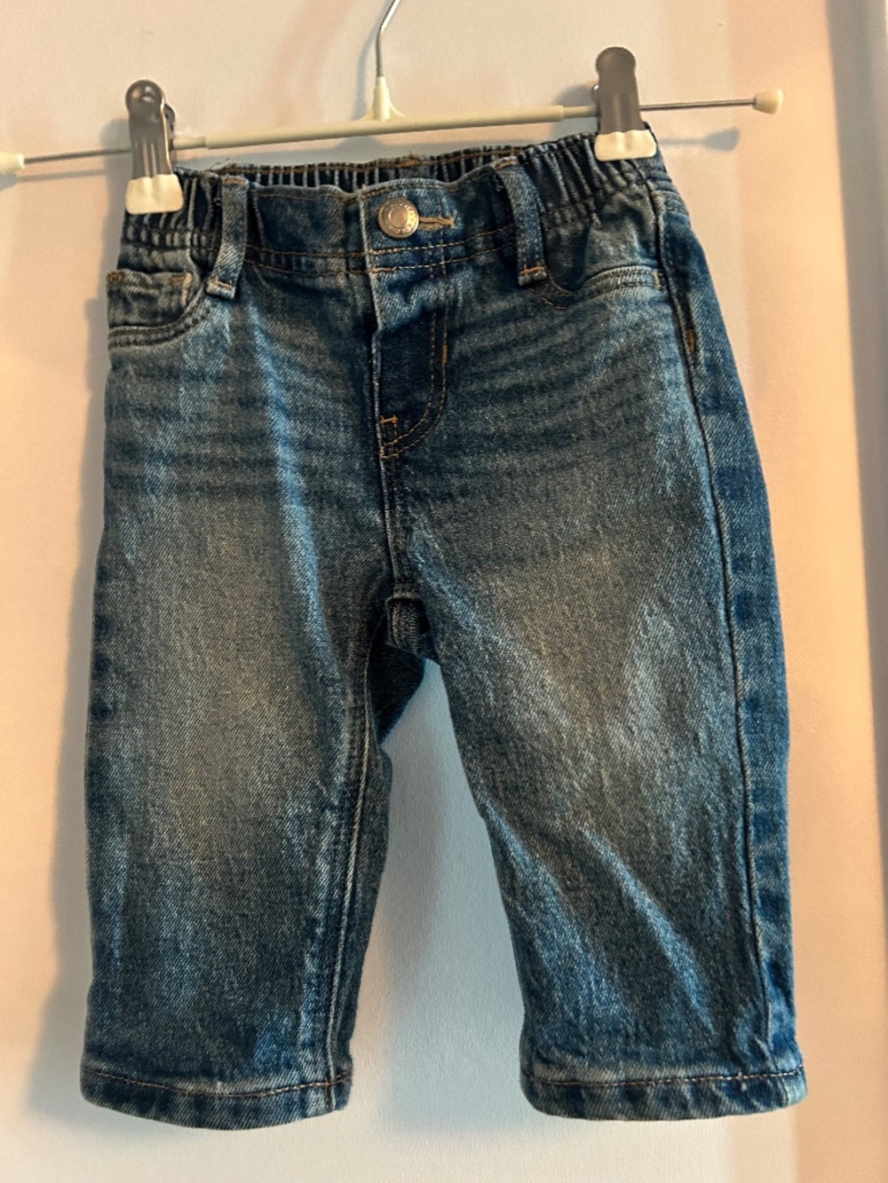 3-6mo Stretchy Denim